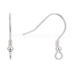 925 Sterling Silver Earring Hooks&nbsp;STER-M031-02S