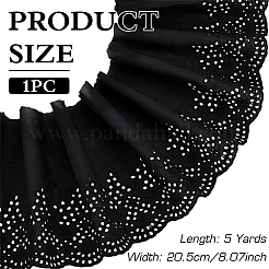5 Yards Cotton Embroidery Flower Lace Ribbons&nbsp;OCOR-MA0001-29B