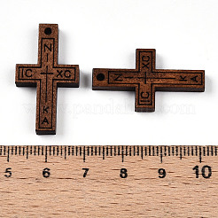 Natural Wood Pendants&nbsp;WOOD-N016-64-01