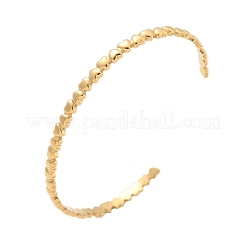 304 Stainless Steel Cuff Bangles for Women&nbsp;AJEW-P127-15G