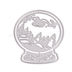 Christmas Theme Frame Carbon Steel Cutting Dies Stencils&nbsp;DIY-F046-20