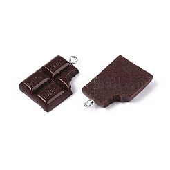 Opaque Resin Pendants&nbsp;RESI-T056-07B
