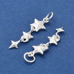 925 Sterling Silver Tassel Pendants&nbsp;STER-P071-09S