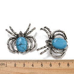 Dyed Synthetic Turquoise Pendants&nbsp;G-G147-05AS-07