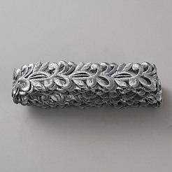 Ethnic Style Polyester Metallic Thread Embroidery Ribbon&nbsp;OCOR-WH20012-96A