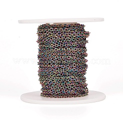 Ion Plating(IP) 304 Stainless Steel Cable Chains&nbsp;STAS-F217-05