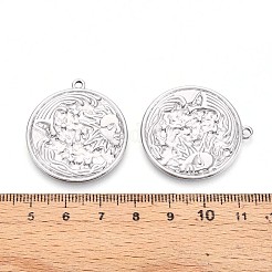 304 Stainless Steel Pendants&nbsp;STAS-T065-16P