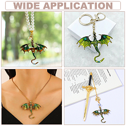 12Pcs Rack Plating Alloy Enamel Pendants&nbsp;FIND-ME0002-91