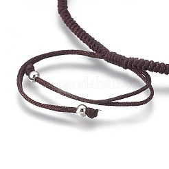Nylon Cord Braided Bead Bracelets Making&nbsp;BJEW-F360-FP05