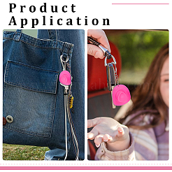 Plastic Keychains&nbsp;KEYC-PH01600-01