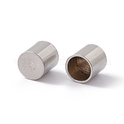 Tarnish Resistant 201 Stainless Steel Cord Ends&nbsp;X-STAS-G288-01C-P