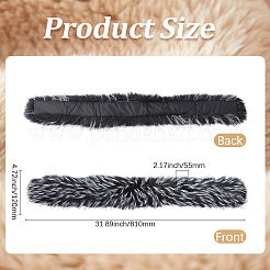 1Pc Artificial Fur Chenille Stick Trim for Sewing Craft Decor&nbsp;FIND-GF0008-45C