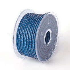 Braided Cowhide Cord&nbsp;WL-I004-6mm-16