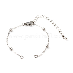 Handmade Brass Satellite Chain Bracelets Making Accessories&nbsp;AJEW-JB01025