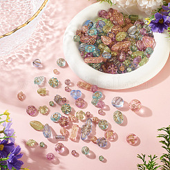 100G Transparent Acrylic Beads&nbsp;OACR-BT0001-06