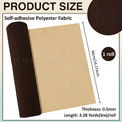 Self-adhesive Polyester Fabric&nbsp;DIY-WH0671-233B