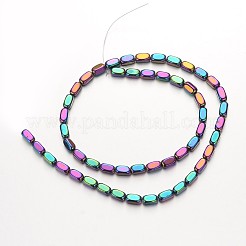 Electroplate Non-magnetic Synthetic Hematite Bead Strands&nbsp;G-F300-40A-02