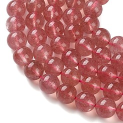 Natural Strawberry Quartz Beads Strands&nbsp;G-C268-B04-02