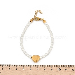 Plastic Imitation Pearl Beads Bracelets for Women&nbsp;BJEW-M056-10G-04