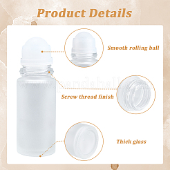 2Pcs Frosted Glass Essential Oil Empty Perfume Bottle&nbsp;MRMJ-GF0001-29B