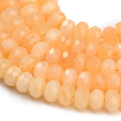 Faceted Dyed Natural White Jade Beads Strands&nbsp;GG-CBAE966-01B-E
