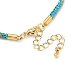 Braided Nylon Cord Bracelet Making&nbsp;MAK-L043-01G-02