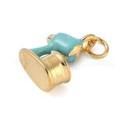 304 Stainless Steel Enamel Pendants&nbsp;STAS-M120-01B-G