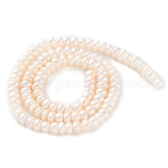 Natural Cultured Freshwater Pearl Beads Strands&nbsp;PEAR-I007-02E-02B