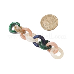 6Pcs Acrylic Handmade Cable Chains&nbsp;AJEW-JB01361