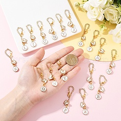 26Pcs Alloy Enamel Pendant Decorations&nbsp;HJEW-YW00225-01