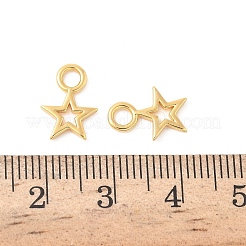 SHEGRACE Brass Star Charms&nbsp;XGR0160G-101G