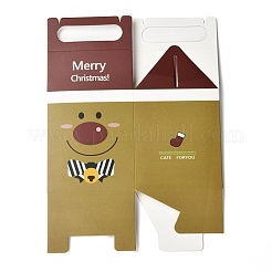 Christmas Theme Paper Fold Gift Boxes&nbsp;CON-G011-01C