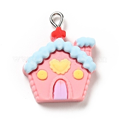 Christmas Opaque Resin Pendants&nbsp;X-RESI-G043-B01