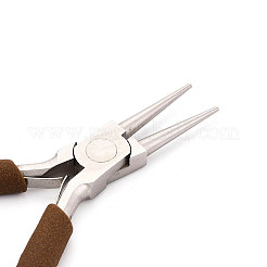 55# Steel Round Nose Pliers with Non-Slip Comfort Grip Handles&nbsp;TOOL-N008-11