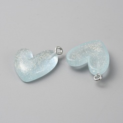 Transparent Resin Pendants&nbsp;FIND-WH0152-330B-02