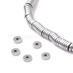 Electroplated Non-magnetic Synthetic Hematite Beads Strands&nbsp;G-G826-09P-4mm-A