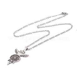 Non-Tarnish 304 Stainless Steel Necklaces&nbsp;NJEW-Q338-13P