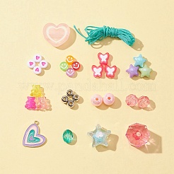 DIY Stretch Bracelet Making Kit&nbsp;DIY-FS0003-89