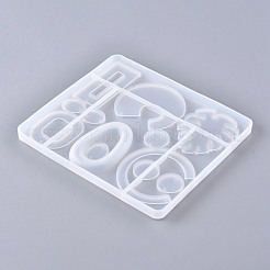 Mixed Shape Pendant & Links Silicone Molds&nbsp;DIY-K031-07