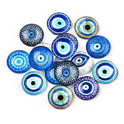 Flatback Glass Cabochons&nbsp;GGLA-N005-03