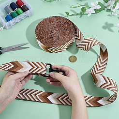 Arrows Polyester Ribbon&nbsp;OCOR-WH0105-119A