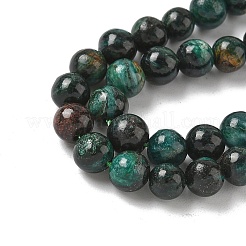 Natural Fuchsite Beads Strands&nbsp;G-G271-B03-6mm