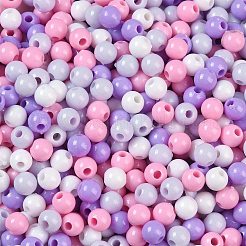 Opaque Acrylic Beads&nbsp;OACR-H118-07B-03