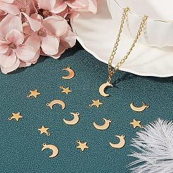 304 Stainless Steel Charms & Pendants&nbsp;STAS-UN0016-59G