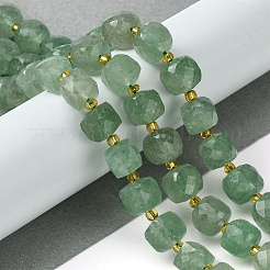 Natural Green Strawberry Quartz Beads Strands&nbsp;G-Q010-A20-01