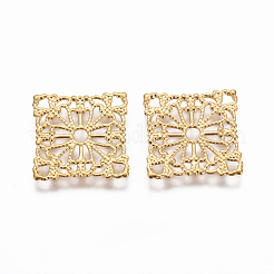 Brass Etched Metal Embellishments&nbsp;KK-TAC0002-09G