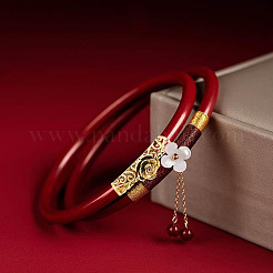 20Pcs Tibetan Style Alloy Curved Tube Beads&nbsp;FIND-DC0002-41