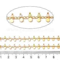 Handmade Brass Link Chain&nbsp;CHC-E028-05G-02
