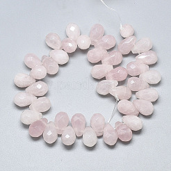 Natural Rose Quartz Beads Strands&nbsp;G-S357-C02-07