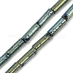 Electroplated Natural Lava Rock Beads Strands&nbsp;G-K388-03A-06